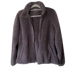 Columbia Fuzzy Cozy Fleece size Large Gray